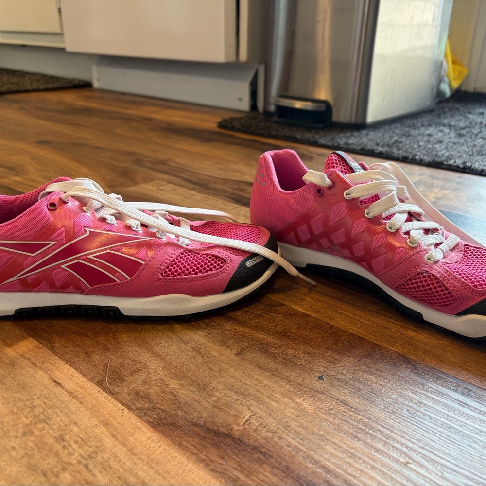 Reebok Women's Vibrant Pink Athletic Sneakers